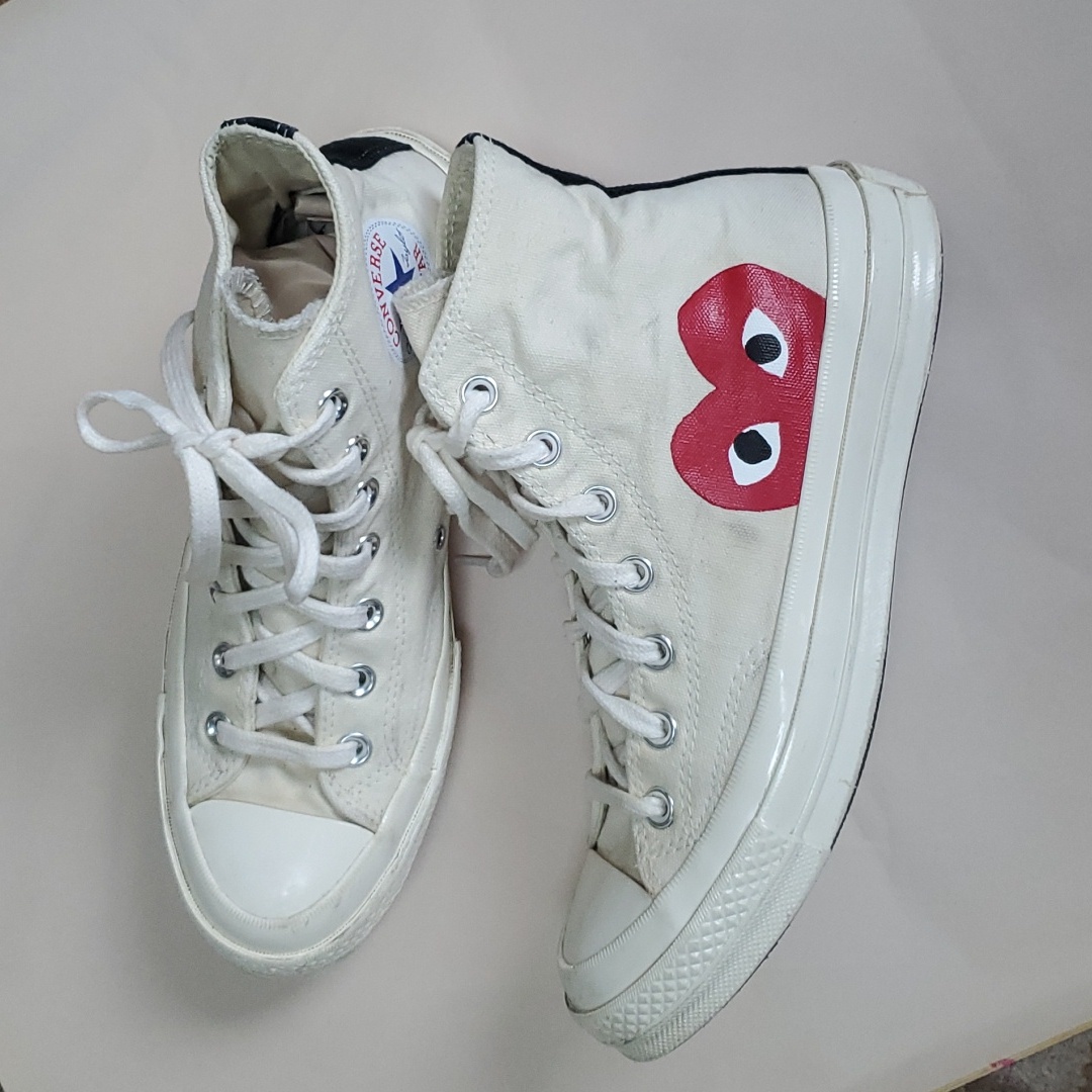 Converse X Play Comme Des Garcons High Tops